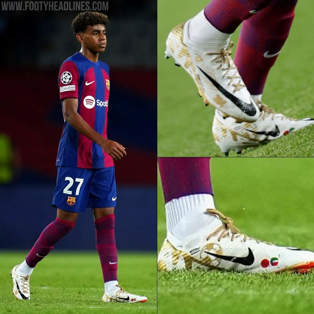 Special Lamine Yamal Custom Boots - Footy Headlines